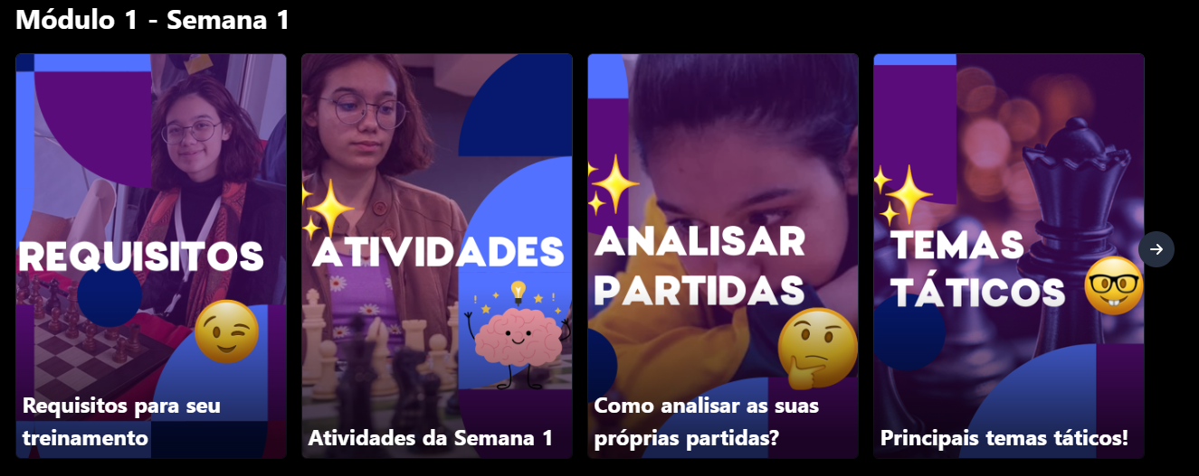 Imagem do Treinamento de Xadrez